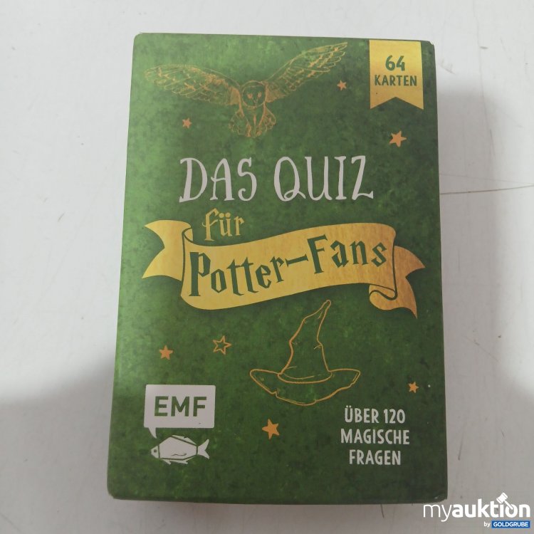 Artikel Nr. 930801 Artikel Nr. 930801: EMF Das Quiz für Potter-Fans 64Karten