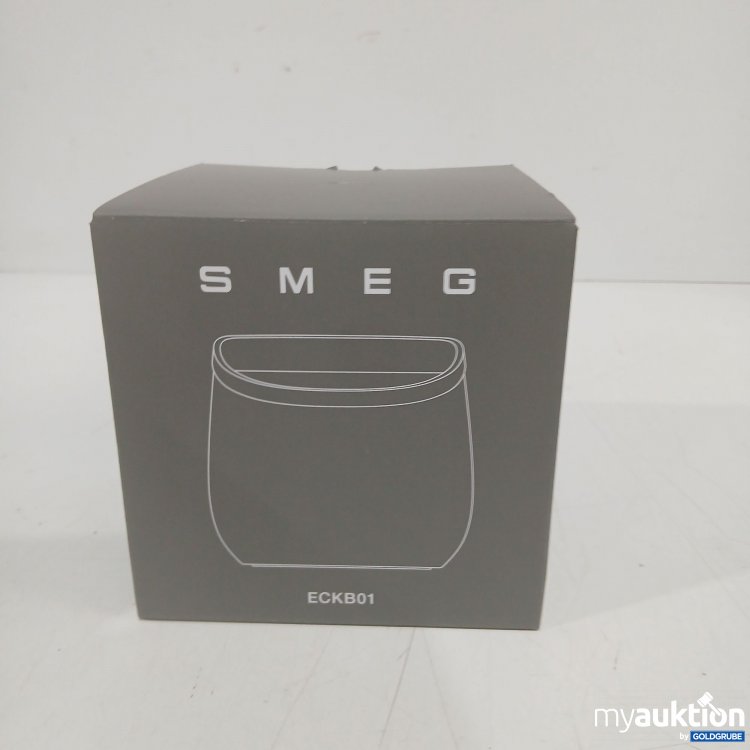 Artikel Nr. 984801 Artikel Nr. 984801: SMEG ECKB01 Abschlagbehälter zur Entsorgung von Kaffepucks ca 12,6 x 12,5 x 13 cm