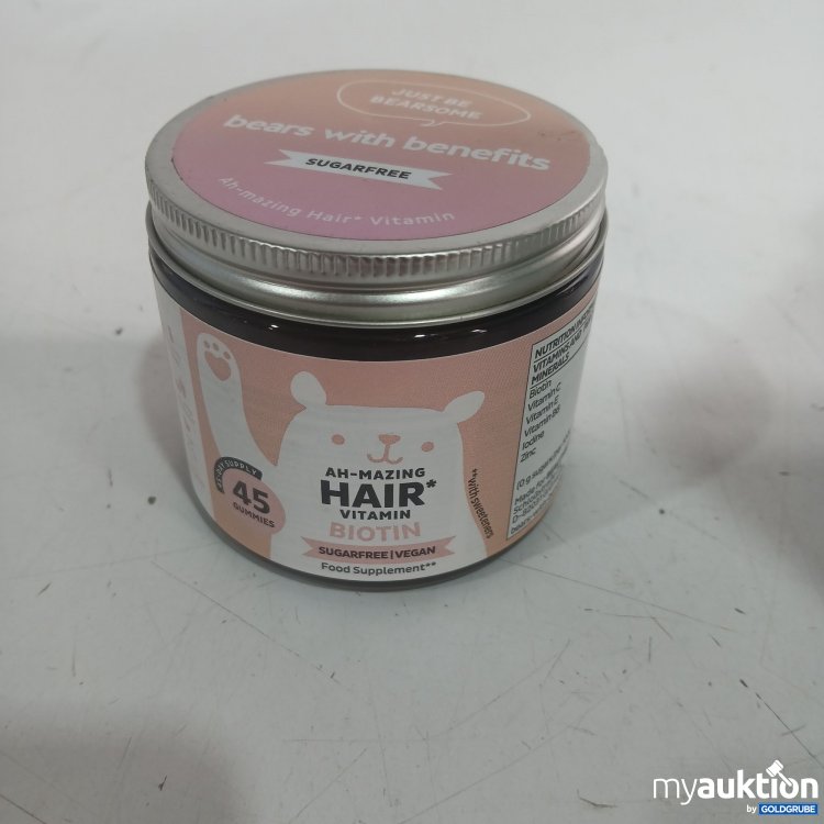 Artikel Nr. 986801 Artikel Nr. 986801: Ah-mazing Hair Vitamin Biotin 45Gummies