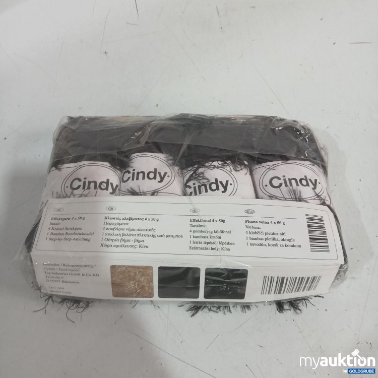 Artikel Nr. 992801: Cindy Effektgarn 4x50g schwarz 
