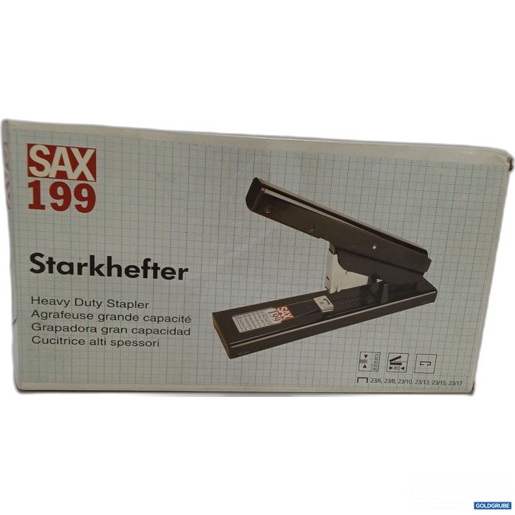 Artikel Nr. 996801 Artikel Nr. 996801: Sax 199 Starkhefter schwarz