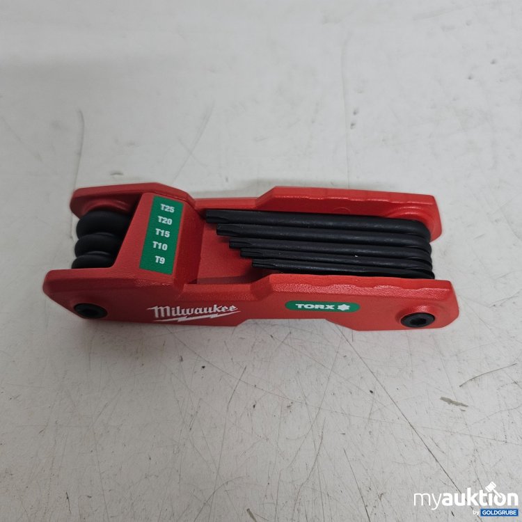 Artikel Nr. 398802 Artikel Nr. 398802: Milwaukee Klapp Torx Schlüsselsatz
