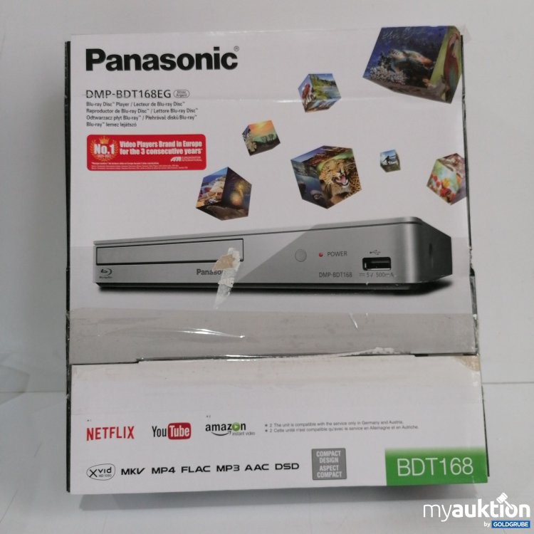 Artikel Nr. 399802 Artikel Nr. 399802: Panasonic DMP-BDT168EG Blu Ray Disc Player