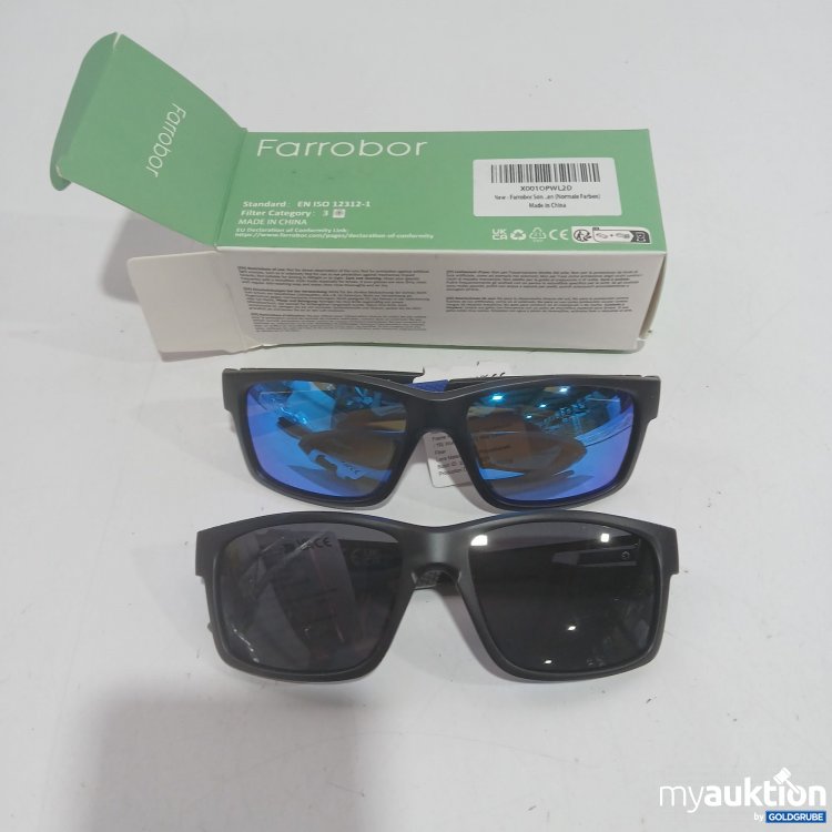 Artikel Nr. 873802: Farrobor Sonnenbrille 2 Stück 