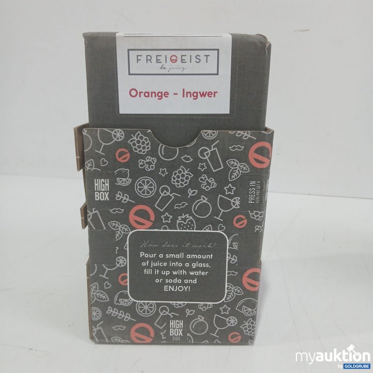 Artikel Nr. 920802: Freigeist Orange Ingwer 1,5l