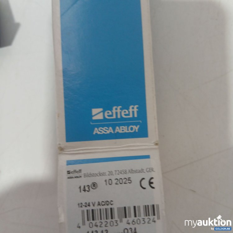 Artikel Nr. 930802 Artikel Nr. 930802: Effeff Assa Abloy Elektrischer Türöffner Model 143.13-----Q34