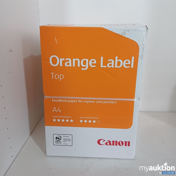 Artikel Nr. 988802: Canon Orange Label Top, 5x500xA4
