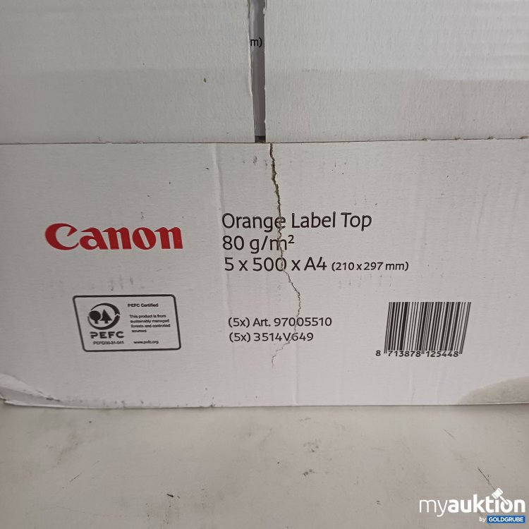 Artikel Nr. 988802: Canon Orange Label Top, 5x500xA4
