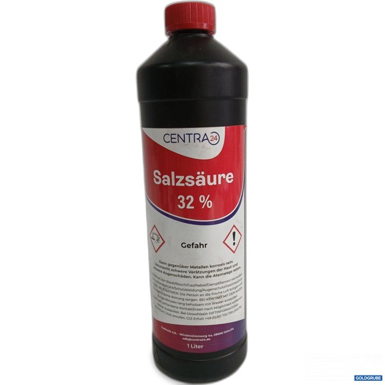 Artikel Nr. 990802 Artikel Nr. 990802: CENTRA Salzsäure 32%1l