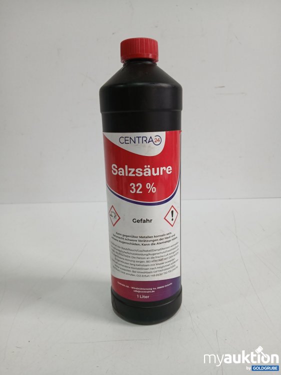 Artikel Nr. 990802 Artikel Nr. 990802: CENTRA Salzsäure 32%1l
