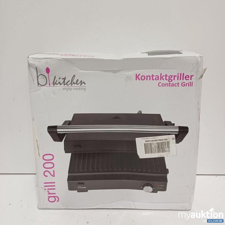 Artikel Nr. 996802 Artikel Nr. 996802: Bi kitchen grill 200 Kontaktgriller
