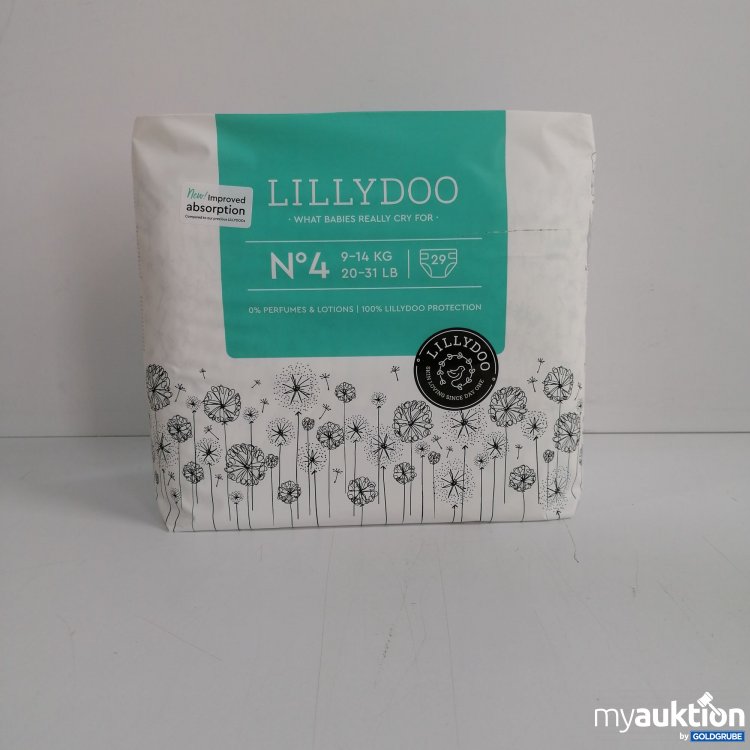Artikel Nr. 832803: Lillydoo Windeln No. 4, 9-14 kg, 29 Stk. 