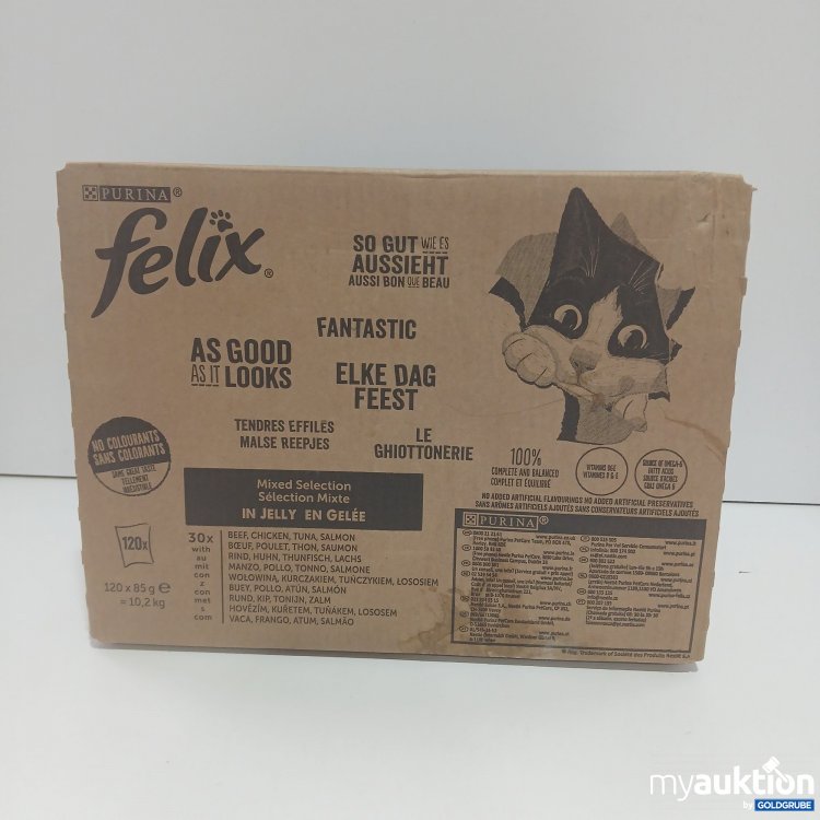 Artikel Nr. 866803: Purina Felix Katzenfutter 120x85g