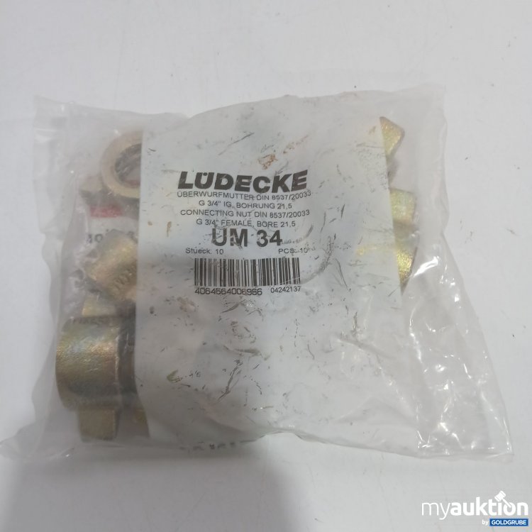 Artikel Nr. 873803 Artikel Nr. 873803: Ludecke Überwurfmutter G 3/4" 10 Stück