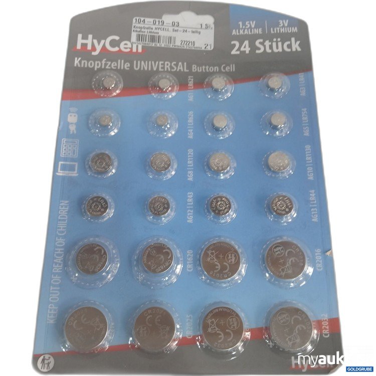 Artikel Nr. 952803 Artikel Nr. 952803: HyCell 24Stk Knopfzelle universal