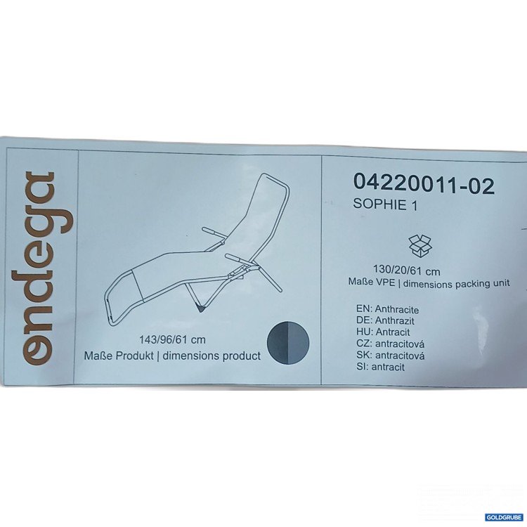 Artikel Nr. 958803: Ondega Gartenstuhl Sophie 1 ca 143×96×61cm, Art.No. 04220011-02