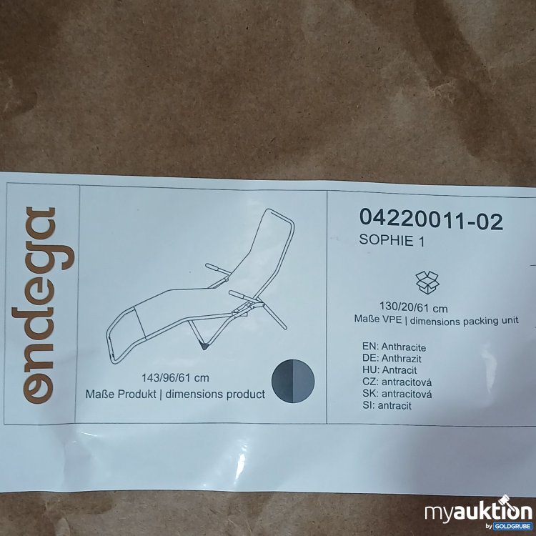 Artikel Nr. 958803: Ondega Gartenstuhl Sophie 1 ca 143×96×61cm, Art.No. 04220011-02
