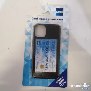 Auktion Lab31 Card level phone case / iPhone X/XS/11Pro