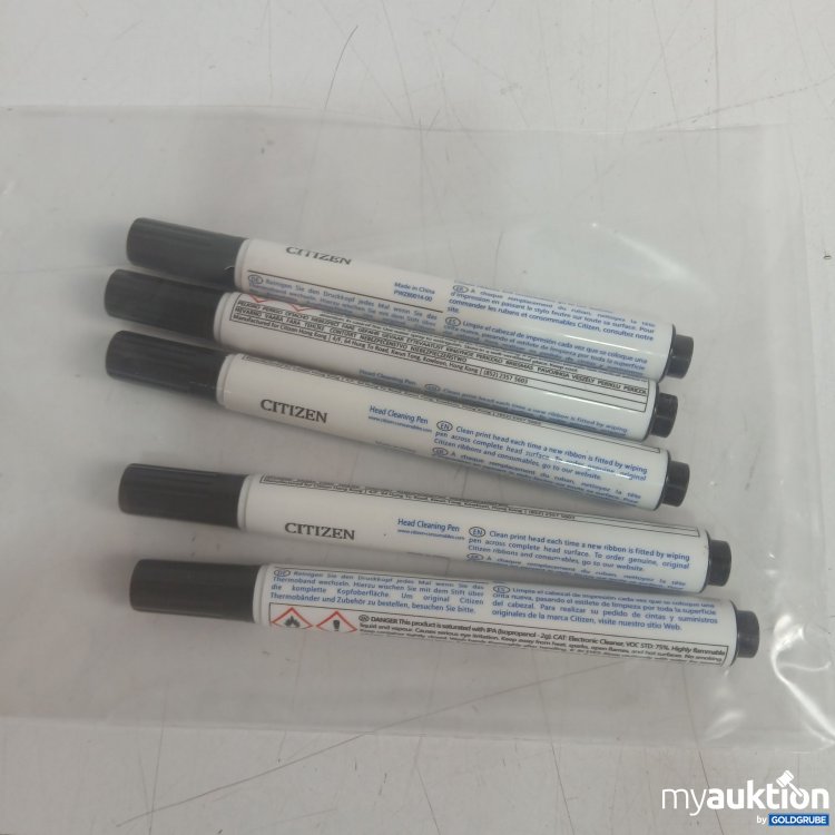Artikel Nr. 525804: Citizen Reinigungsstift für Thermodruckköpfe 5Stk