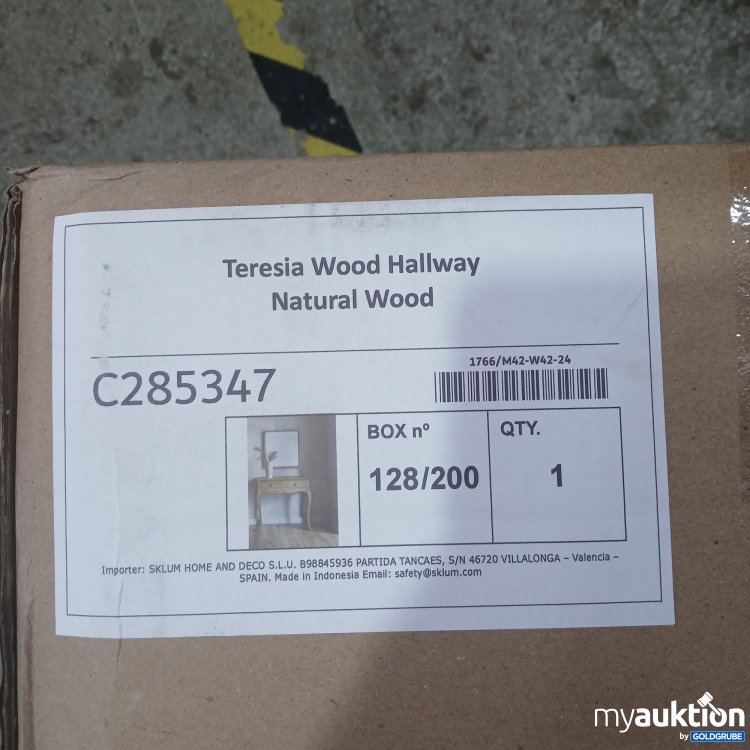 Artikel Nr. 833804 Artikel Nr. 833804: Sklum Teresia Wood Hallway Natural Wood C285347