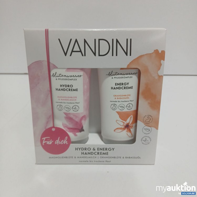 Artikel Nr. 913804 Artikel Nr. 913804: Vandini Hydro & Energy Handcreme 2x75ml