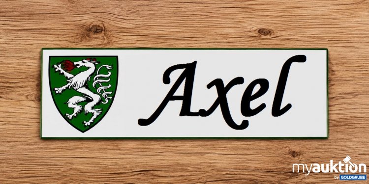 Artikel Nr. 936804: Blechschild 