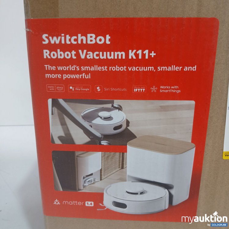 Artikel Nr. 969804 Artikel Nr. 969804: SwitchBot Robot Vacuum K11+