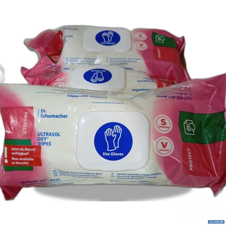 Artikel Nr. 980804: Dr. Schumacher ULTRASOL OXY WIPES 180 Stk