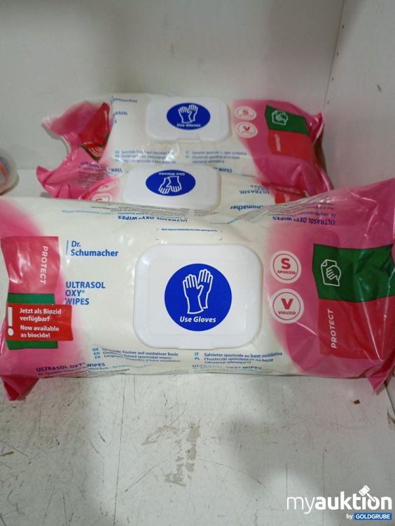 Artikel Nr. 980804: Dr. Schumacher ULTRASOL OXY WIPES 180 Stk