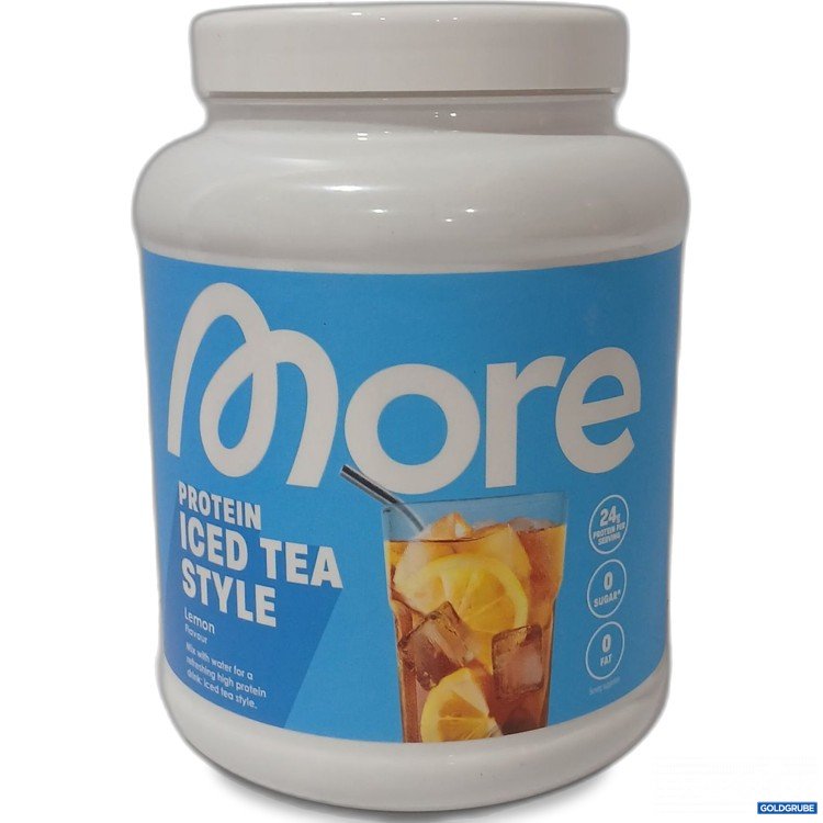 Artikel Nr. 982804 Artikel Nr. 982804: More Protein Iced Tea Lemon Style 600g