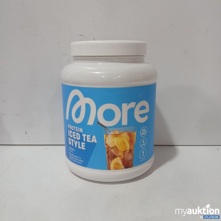 Artikel Nr. 982804 Artikel Nr. 982804: More Protein Iced Tea Lemon Style 600g