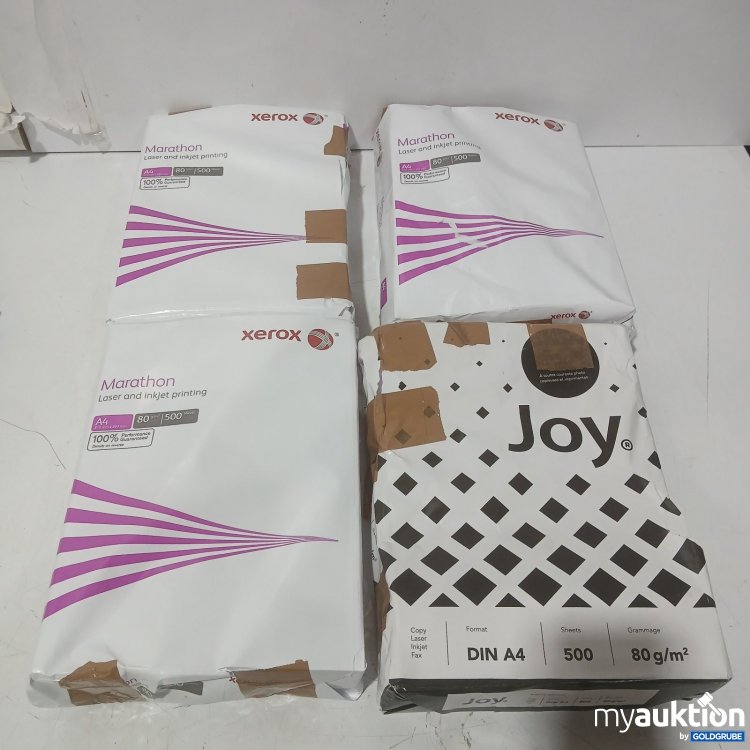 Artikel Nr. 443805: Xerox Marathon Kopierpapier A4 80 g/m² 500 Blatt 3x
Joy DIN A4 500Blatt 1x