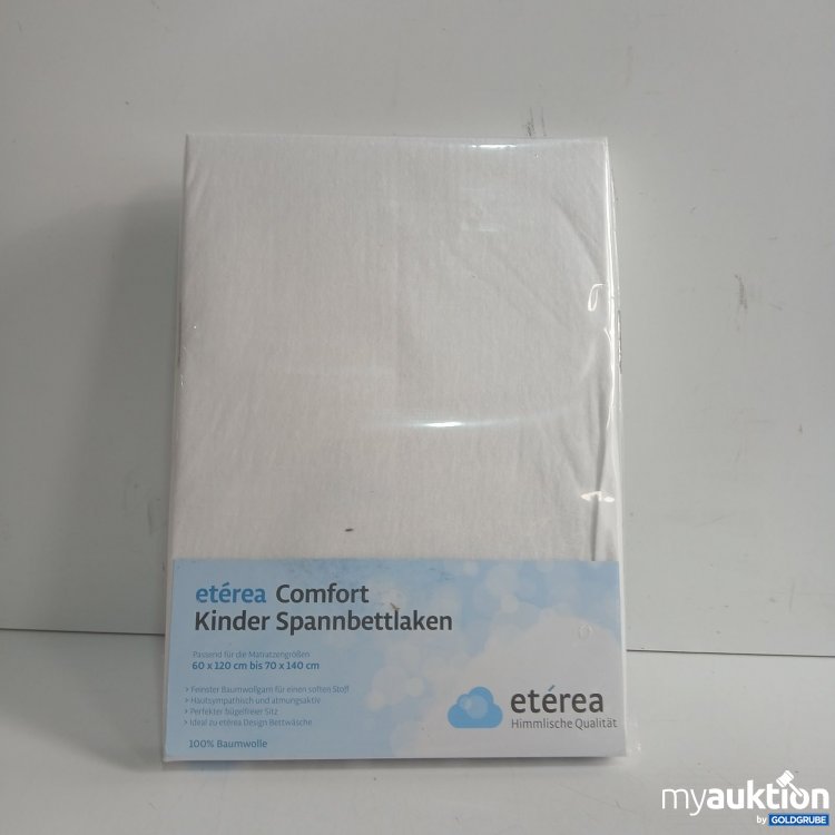 Artikel Nr. 468805 Artikel Nr. 468805: etérea Comfort Kinder Spannbettlaken 60 x 120 cm - 70x140cm Weiß