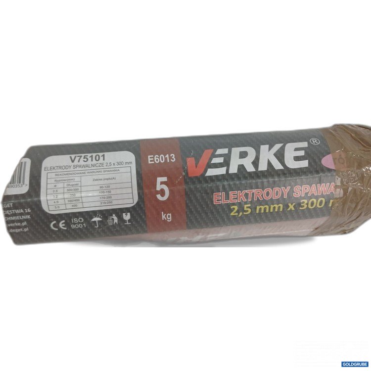 Artikel Nr. 525805: Verke Rutil-Schweißelektroden E6013 Durchmesser 2,5mmx300mm Länge 5kg 