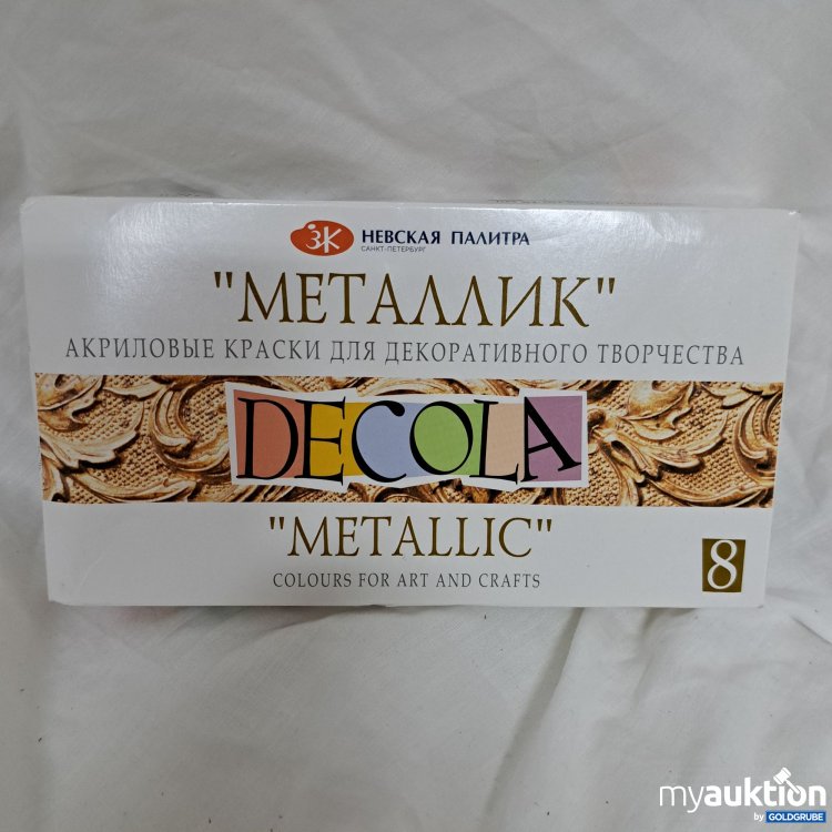Artikel Nr. 815805: Decola Metallic 8 Farben