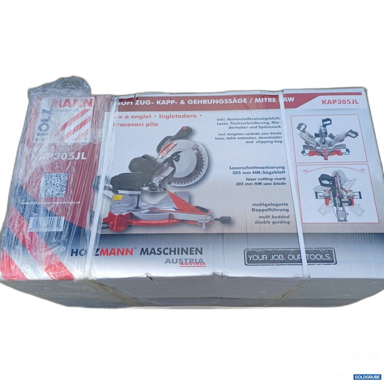 Artikel Nr. 960805: Holz Mann Maschinen Profi Zug-Kapp- & Gehrungssäge KAP305JL 