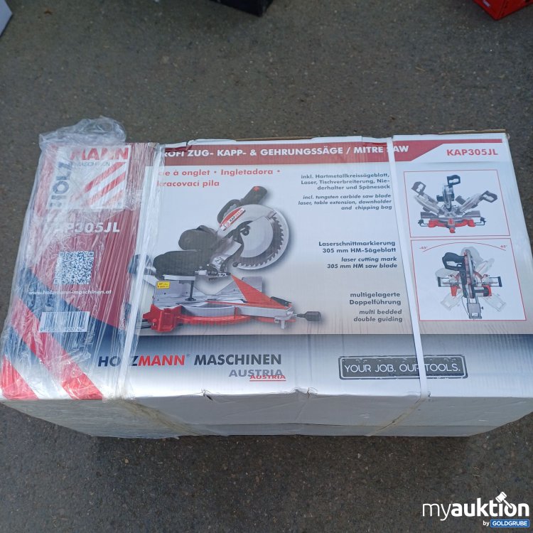 Artikel Nr. 960805: Holz Mann Maschinen Profi Zug-Kapp- & Gehrungssäge KAP305JL 