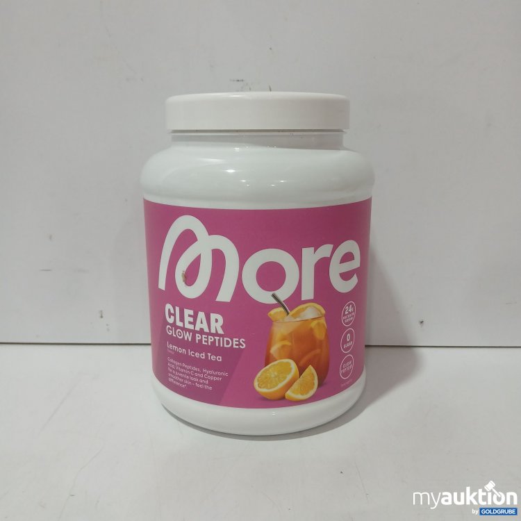 Artikel Nr. 982805 Artikel Nr. 982805: More Clear Glow Peptides Lemon Iced Tea 600g