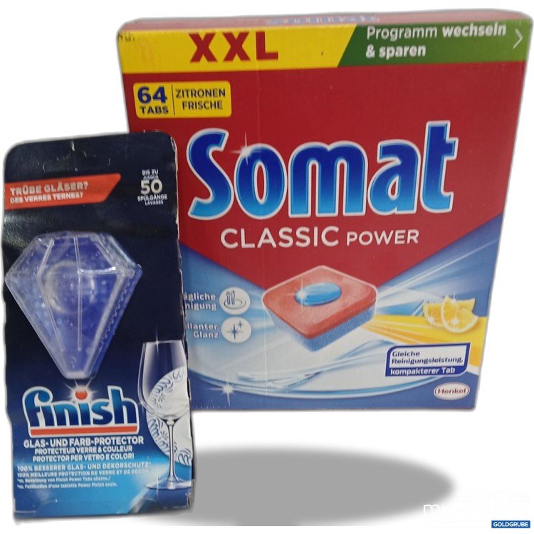 Artikel Nr. 990805 Artikel Nr. 990805: SOMAT Classic Power 64 Tabs + Finish Protector