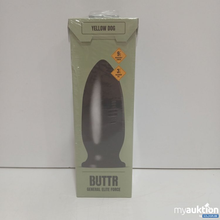 Artikel Nr. 462806 Artikel Nr. 462806: Buttr Elite Force Analplug Yellow Dog