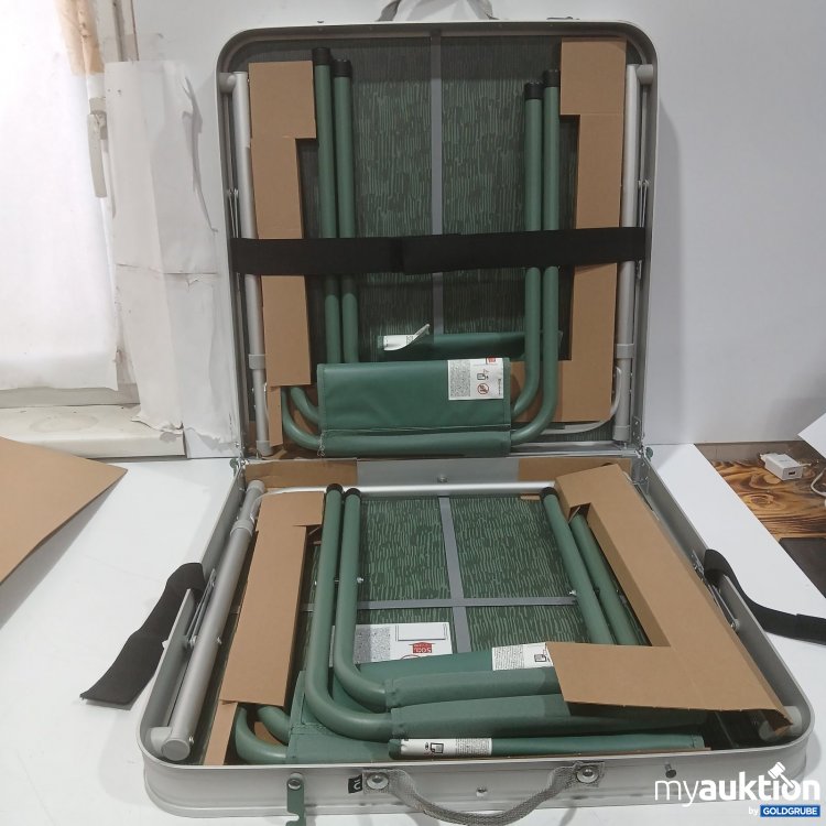 Artikel Nr. 471806 Artikel Nr. 471806: Klappbarer Gartentisch im Koffer