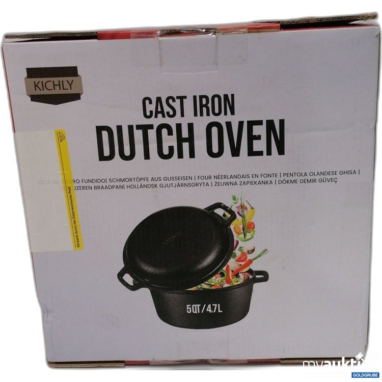 Artikel Nr. 887806: Kichly Cast Iron Dutch Oven 4,7L