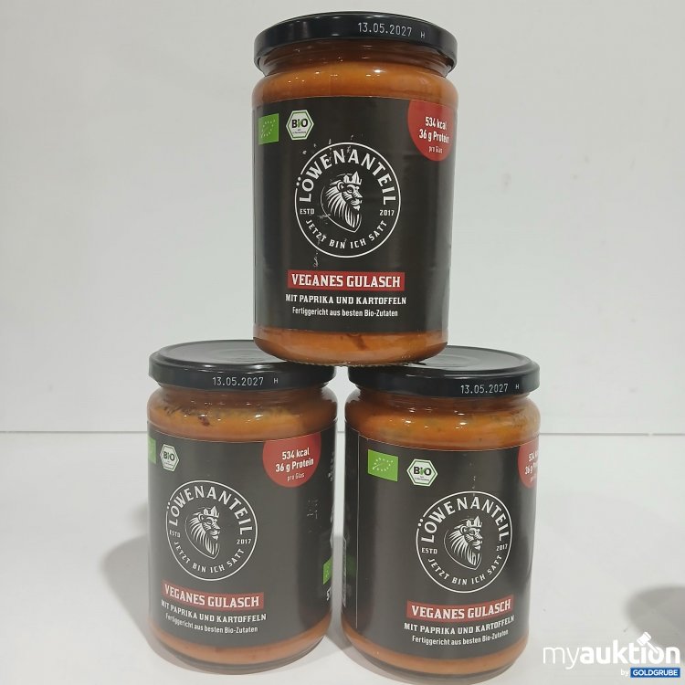 Artikel Nr. 888806 Artikel Nr. 888806: Löwenanteil Veganes Gulasch je 570g