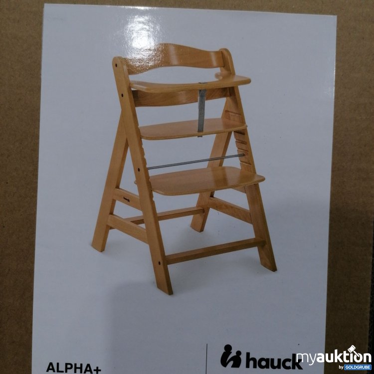 Artikel Nr. 890806: Hauck Holzhochstuhl Alpha+ 4007923661079 565x75x790mm