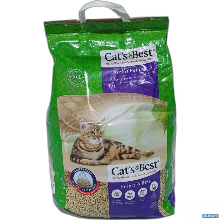 Artikel Nr. 896806: Cat's Best 100% Pflanzliches Streu Smart Pellets 10kg 