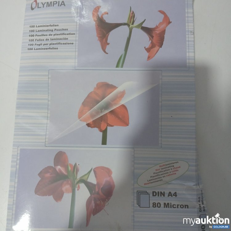 Artikel Nr. 911806 Artikel Nr. 911806: Olympia Laminierfolien