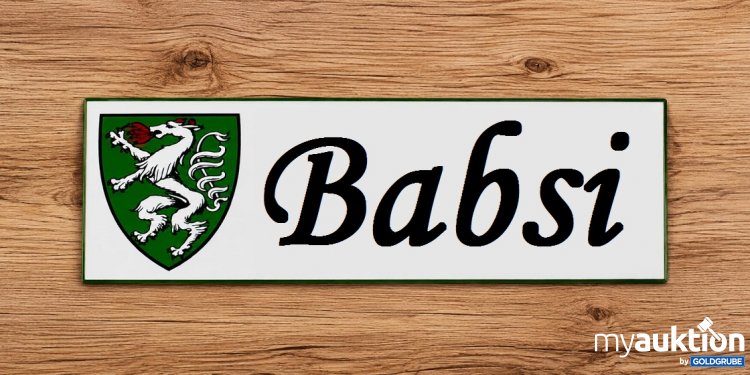 Artikel Nr. 936806: Blechschild 