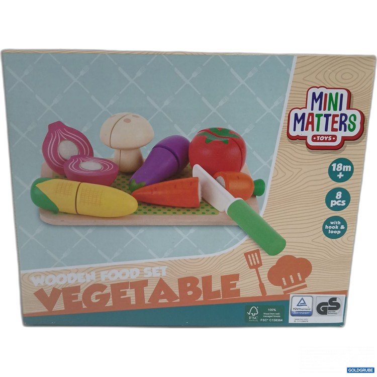 Artikel Nr. 962806: Mini Matters Wooden Food Set Vegetable 