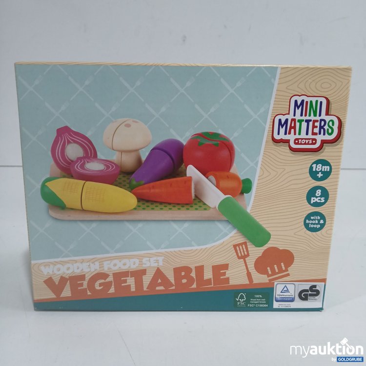 Artikel Nr. 962806: Mini Matters Wooden Food Set Vegetable 