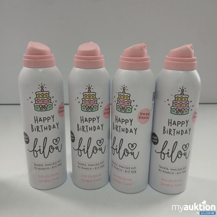Artikel Nr. 978806: bilou Happy Birthday Duschschaum Shower Foam 4x200ml